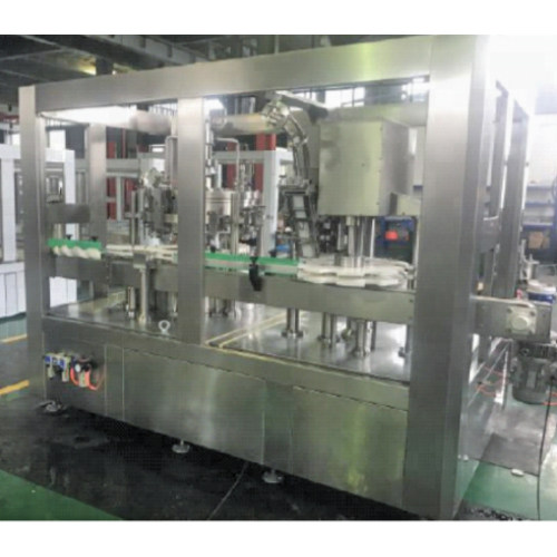 Automatic Beer Can Filling Machine, Carbonated Drinks Can Filling Sealing Machine